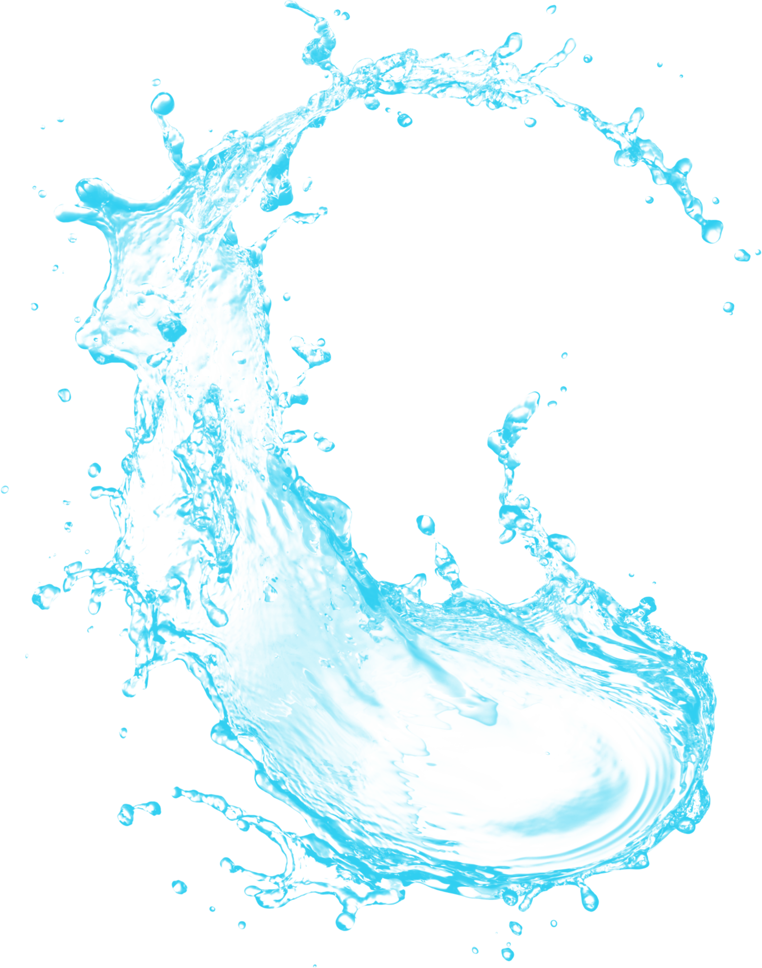 Water Splash Illustration